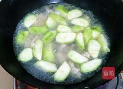 丝瓜肉片汤的做法图解5