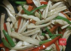 素炒手撕杏鲍菇的做法图解6