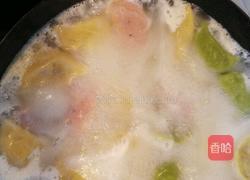 彩色素水饺的做法图解13