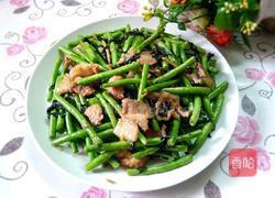 紫苏豆角炒肉片的做法图解10