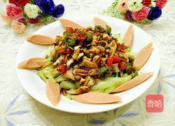 黄瓜火腿拌鸭肠的做法图解16