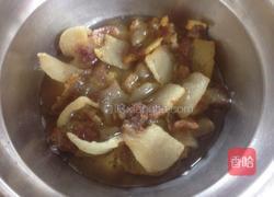 芥蓝炒鱼干的做法图解5