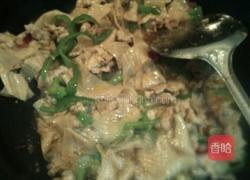 豆皮炒肉片的做法图解3