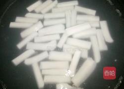 番茄炒年糕的做法图解2