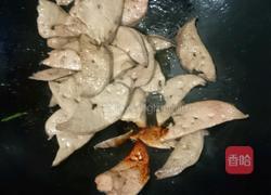 辣椒炒猪肝的做法图解3