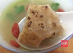 野生大花菇煲排骨汤的做法图解5