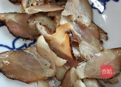 折耳根炒腊肉的做法图解3