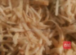 蒜容三色炒饼的做法图解6