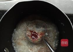 宝宝猪肝粥的做法图解1