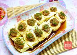 蒸肉酿豆腐的做法图解7