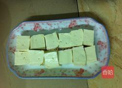 蒸肉酿豆腐的做法图解2