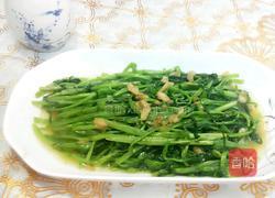 蒜蓉爆炒通心菜的做法图解7