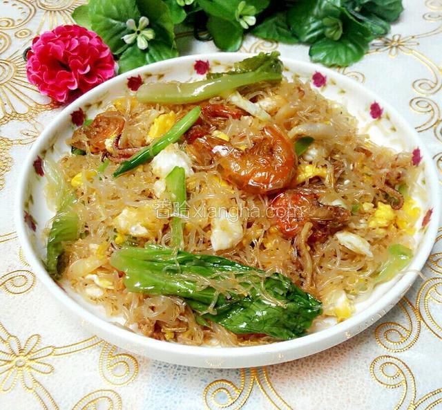 虾干炒米粉