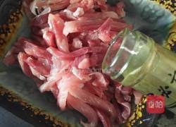 蒜黄炒肉的做法图解4