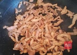 蒜黄炒肉的做法图解8