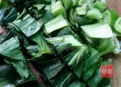 青菜蛋炒饭的做法图解2