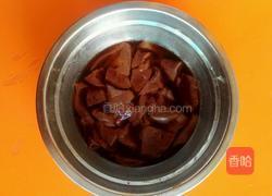 菠菜炒猪肝的做法图解2