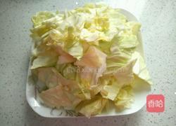 包菜炒五花肉的做法图解5