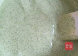 菠菜蜜豆海绵蛋糕的做法图解13