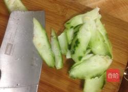 角瓜炒肉片的做法图解2