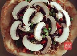 肉糜口磨披萨的做法图解2