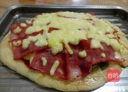 培根比萨的做法图解8