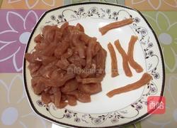 西芹猪柳的做法图解1