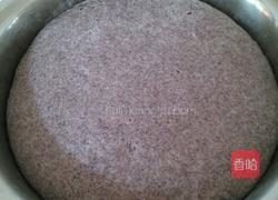 黑米呛面馒头的做法图解2