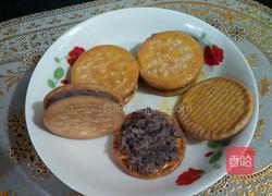 红小豆(酥)饼的做法图解3