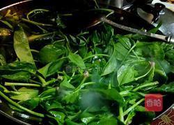 清炒菠菜的做法图解3