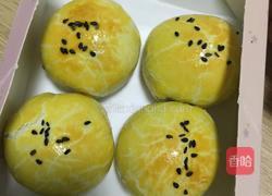 芝麻蛋黄酥的做法图解14