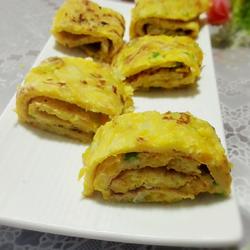 南瓜丝鸡蛋饼的做法[图]