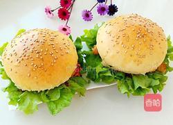 奥尔良鸡腿堡的做法图解12