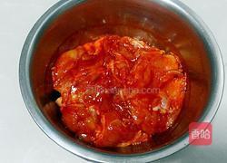 奥尔良鸡腿堡的做法图解2