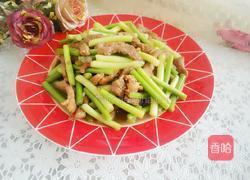 蒜薹炒肉丝的做法图解13
