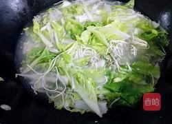青菜肉沫面的做法图解4