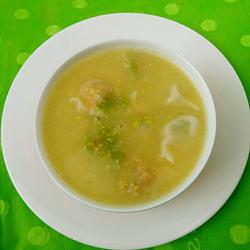 玉米粥煮饺子的做法[图]