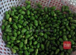 毛豆烧肉的做法图解2