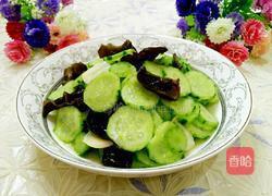 黄瓜炒木耳的做法图解7
