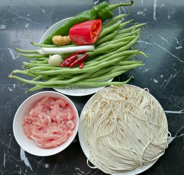 准备好所有食材