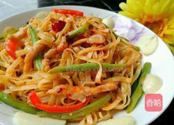 豆角炒肉卤面的做法图解26