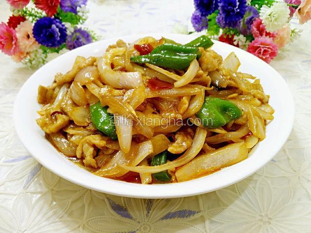 洋葱炒肉片