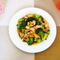 耗油肉丁西兰花的做法[图]
