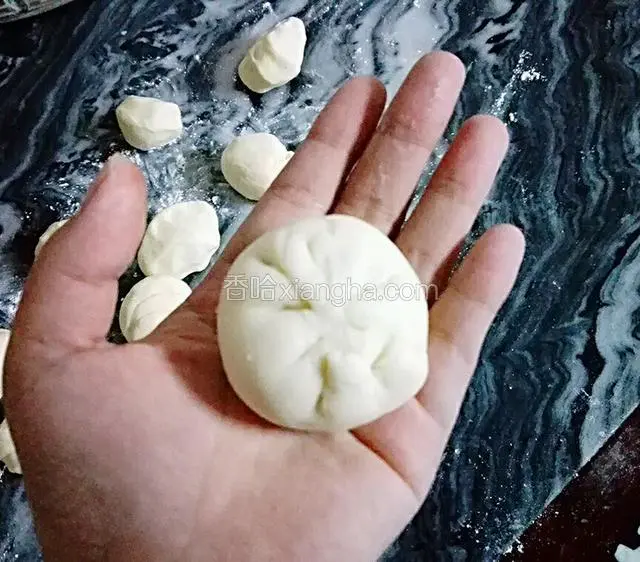 然后收口