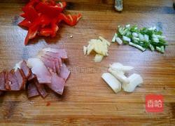 腊肉小炒四季豆的做法图解5