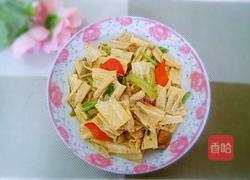 腐竹炒肉片的做法图解9