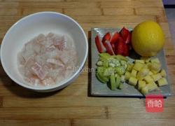 水果鱼丁的做法图解2