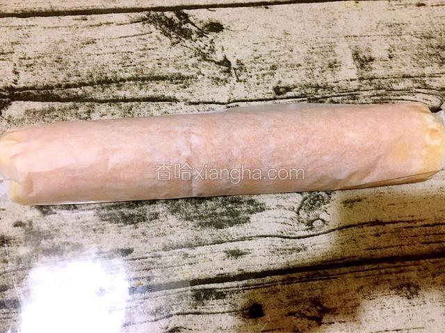 卷好放半小时定型后再切