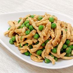 鸡丝豌豆的做法[图]