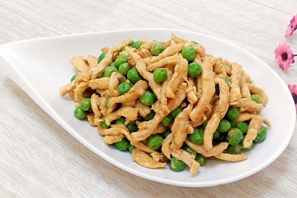 鸡丝豌豆